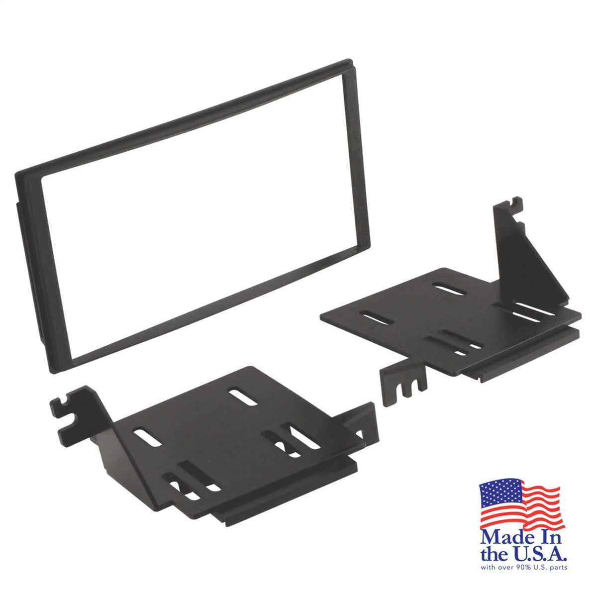 Scosche KA2092B Custom Fit ISO Double DIN Dash Kit
