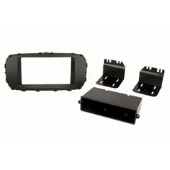 Scosche KA2417B Custom Fit ISO Double DIN Or Single DIN w/Pocket Dash Kit