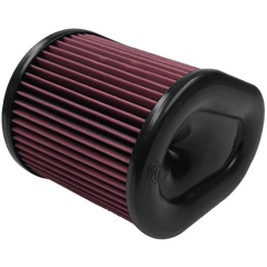 S&B Filters KF-1061 Replacement Air Filter Cotton Cleanable Red