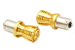 Lucas Lighting,1156 BA15S 16 LED Canbus Bulb (Amber)