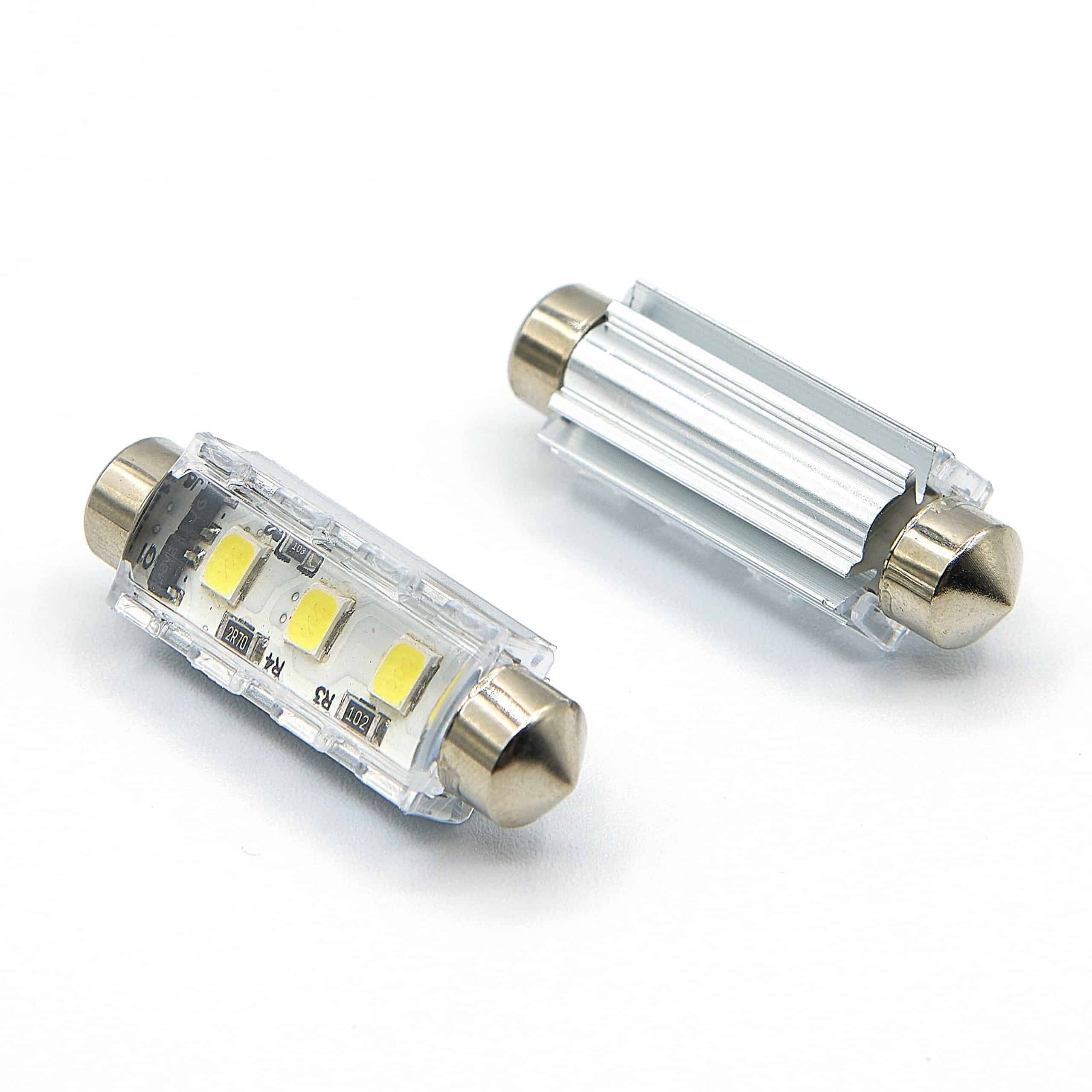 Lucas Lighting,42mm Festoon Canbus Bulb (White)
