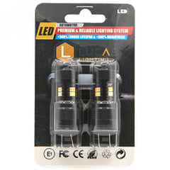 Lucas Lighting,LED Bulb Switchback 7443 Amber/White