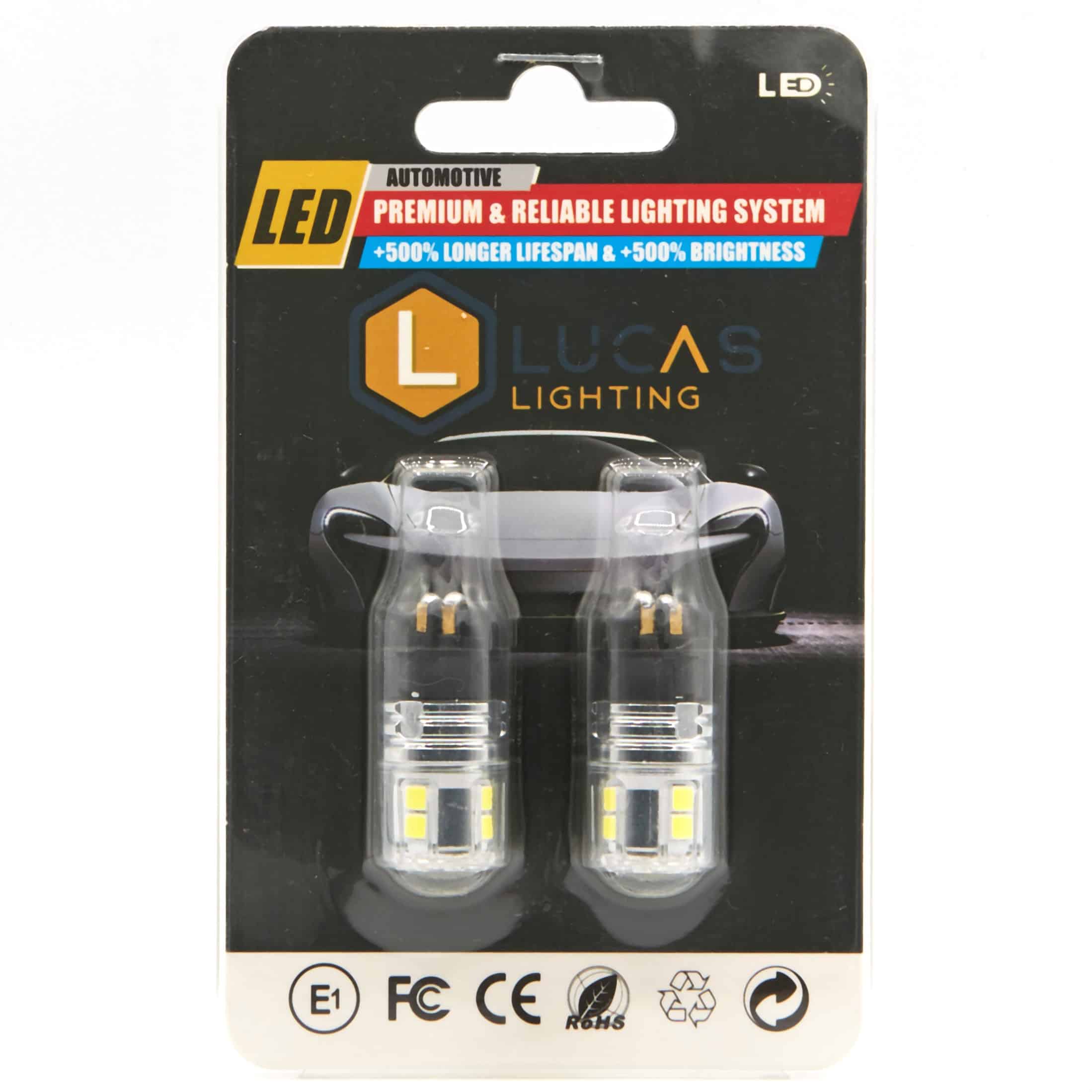 Lucas Lighting,PW24 12 LED Bulb (White) - For BMW DRL
