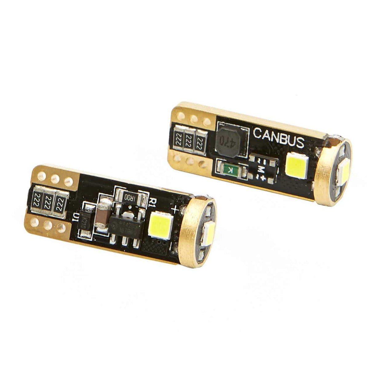 Lucas Lighting,T10 194 Digital Canbus Bulb with Fuse (White)