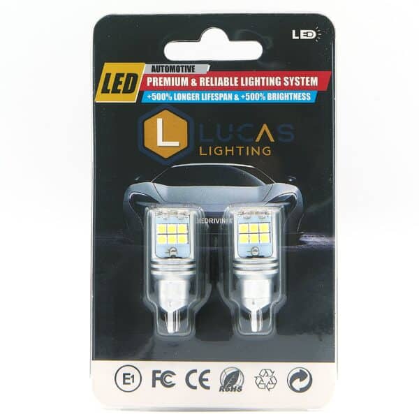 Lucas Lighting,T15 921 912 LED Canbus Bulb (White)