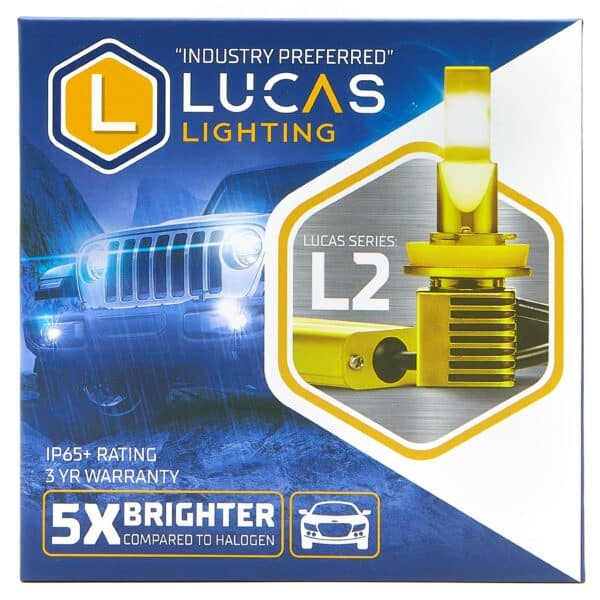 Lucas Lighting,L2-H13 PAIR Dual output.  Replaces H13/ST/XV,9008