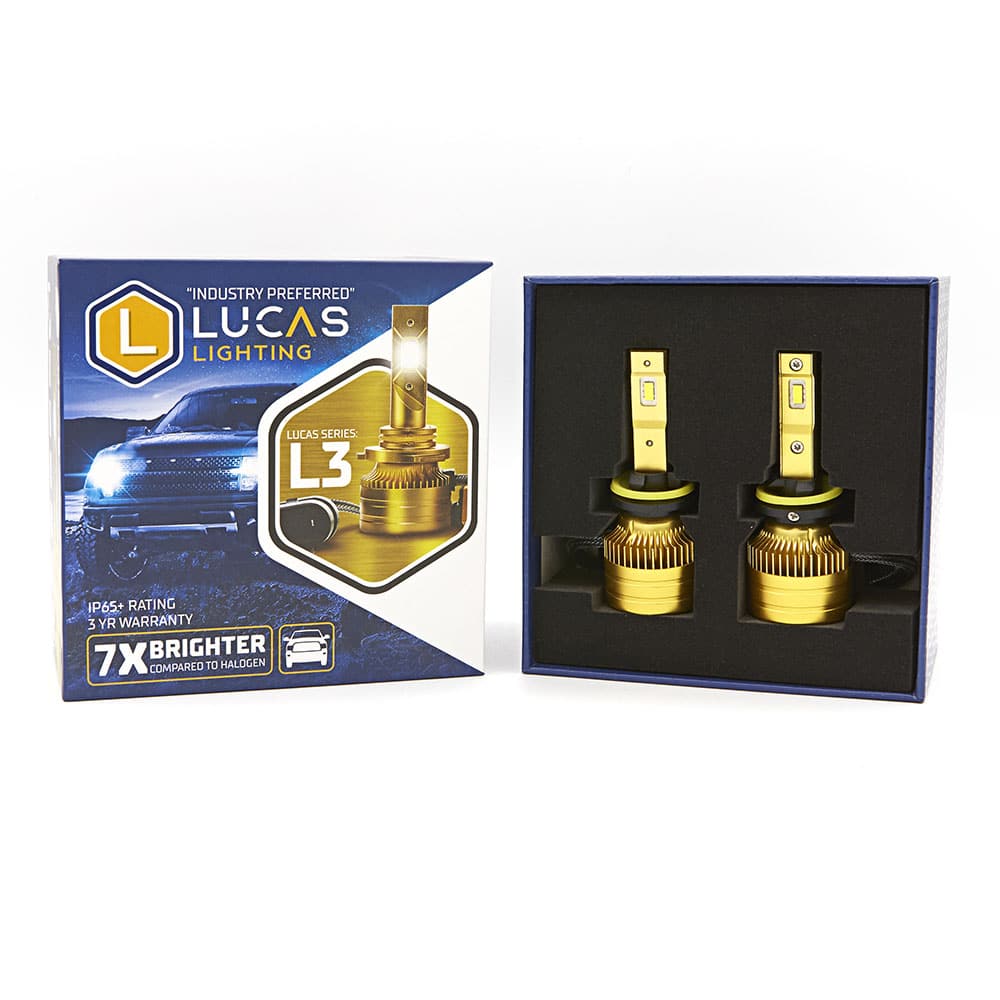 Lucas Lighting,L3-H4 PAIR Dual output.  Replaces H4,9003/CB/EB/LL/ST/SU/XV,HB2