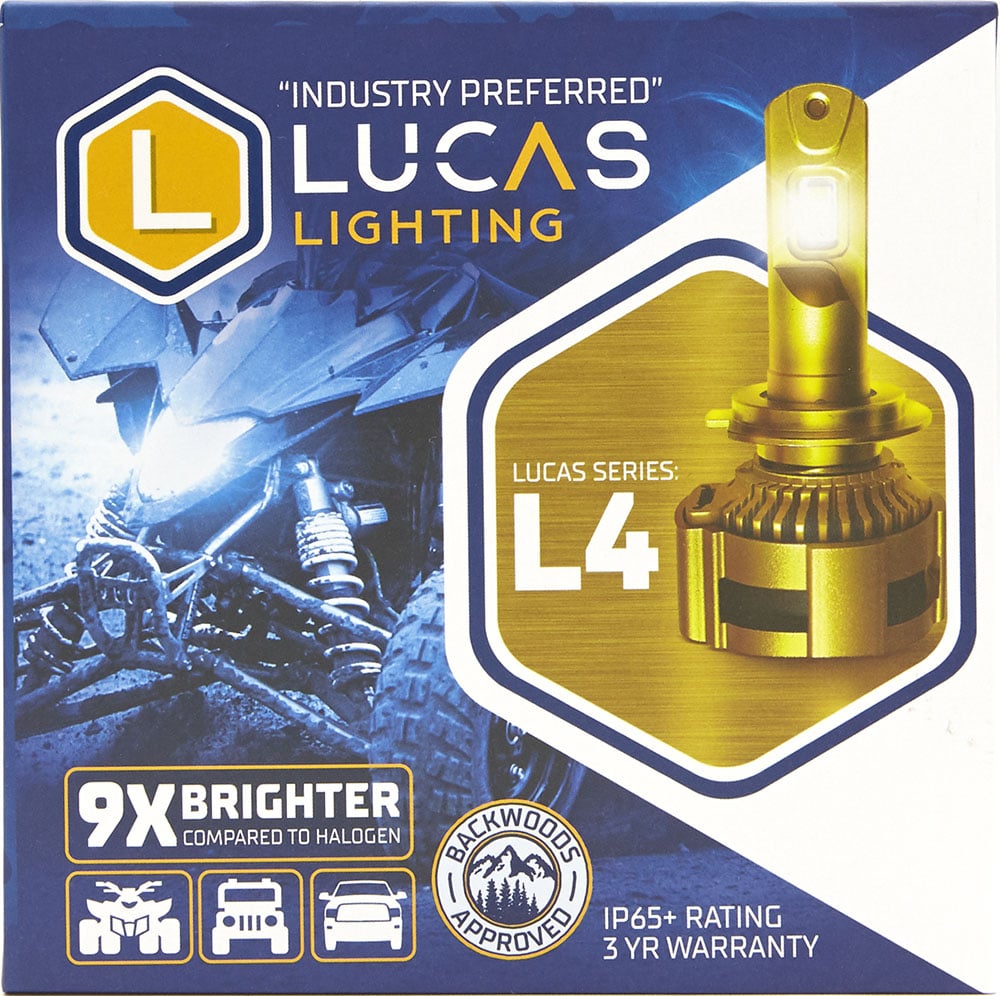 Lucas Lighting,L4-H13 PAIR Dual output.  Replaces H13/ST/XV,9008