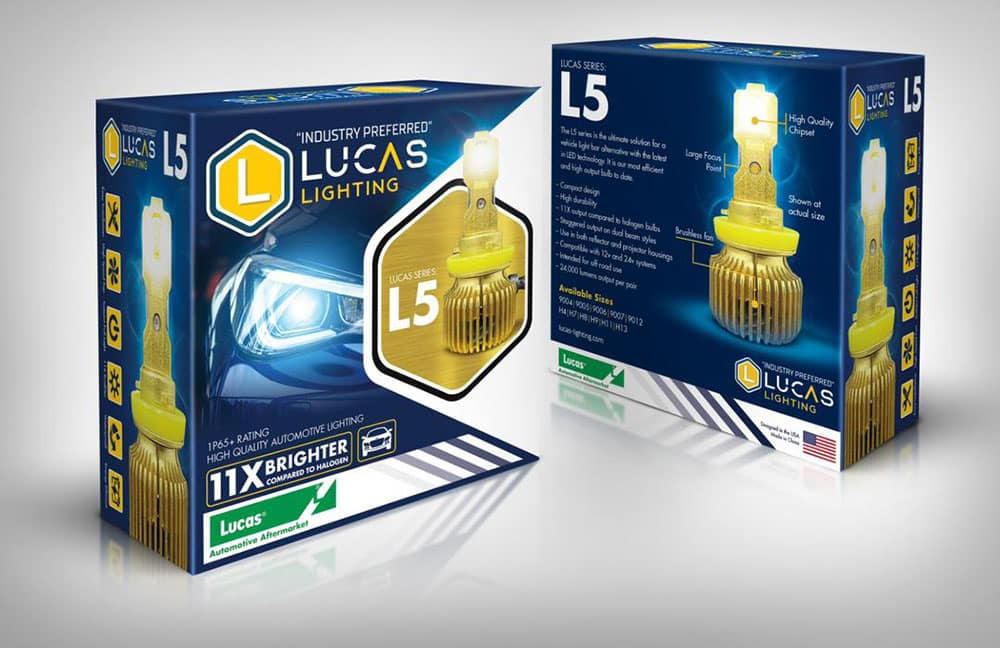 Lucas Lighting,L5-9007 PAIR Dual output.  Replaces 9007,HB5