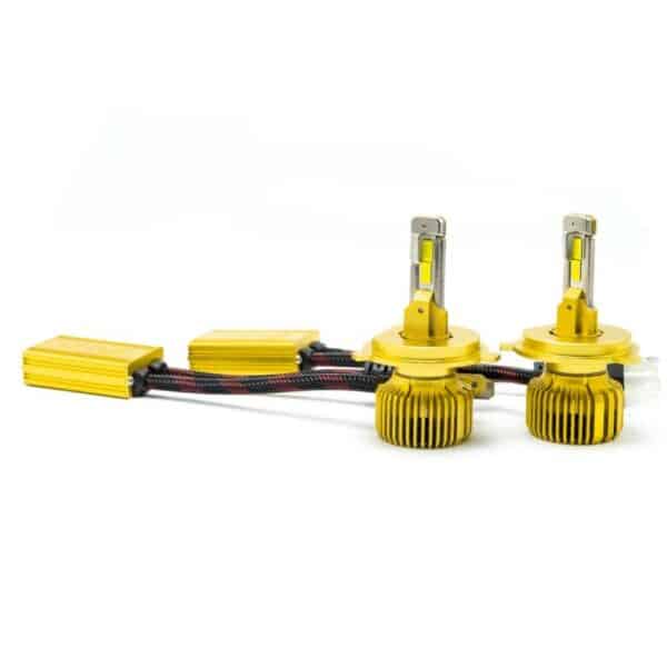 Lucas Lighting,L5-H4 PAIR Dual output.  Replaces H4,9003,9003CB/EB/LL/ST/SU/XV,HB2