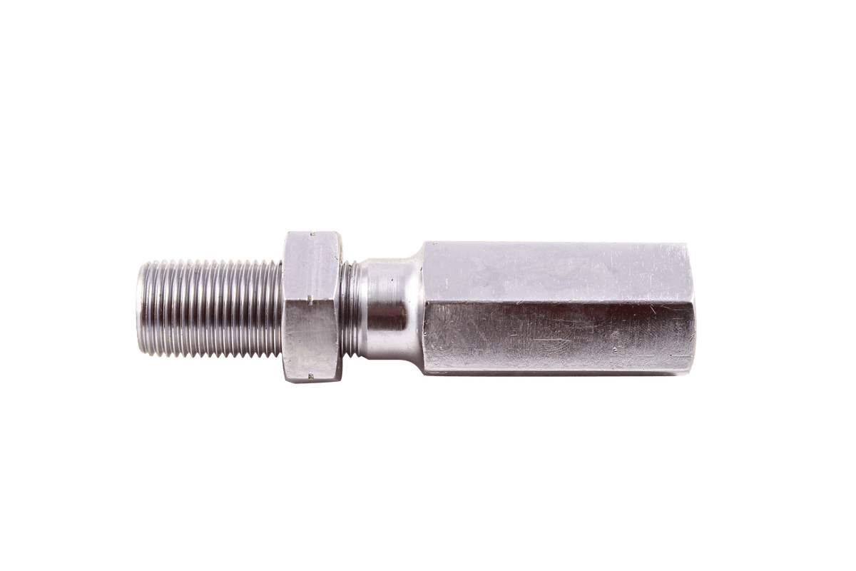 QA1 ADJ12-12 Linkage Adjuster Steel Chrome 3/4-16 M-Lh 3/4-16, F-Rh 3/4-16, Chrome Plated