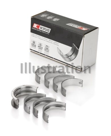 King Engine Bearings Inc MB 438AM 060 MAIN BEARING SET For CHRYSLER VALIANT SIX 225