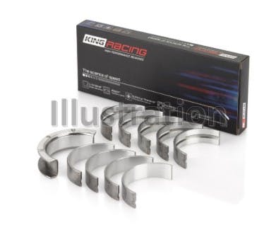 King Engine Bearings Inc MB 557HP MAIN BEARING SET For GENERAL MOTORS 262, 267, 302, 307, 327, 350