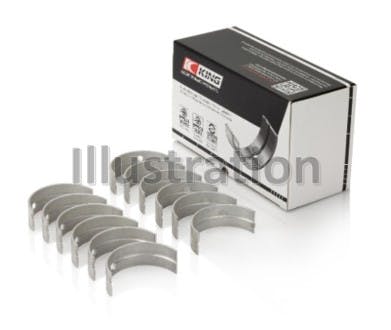 King Engine Bearings Inc MB 621SI0.25 MAIN BEARING SET For FORD 415