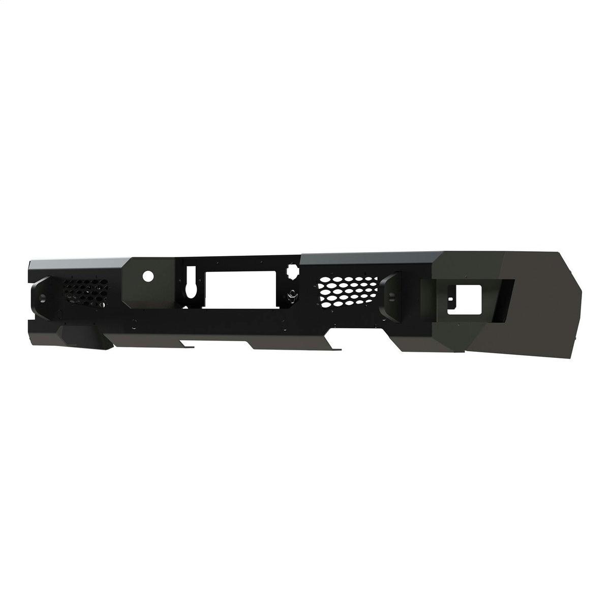 Ranch Hand MBC19HBMSL Midnight Rear Bumper for Select Chevrolet Silverado, GMC Sierra 1500