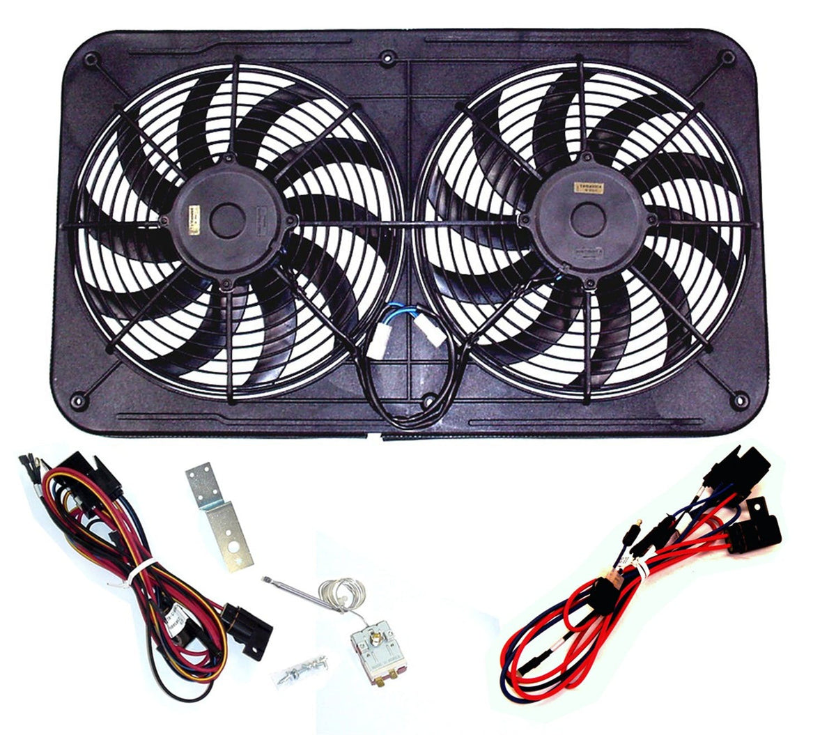 Maradyne MJS22KC Jetstreme II Platinum Dual 12 inch 225w fans - with MFA100 and 111 harnesses