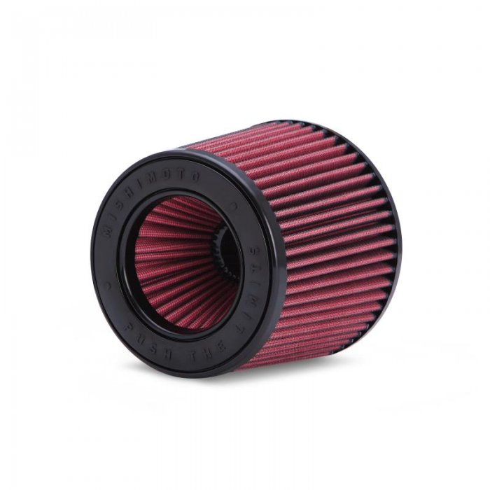 Mishimoto Mishimoto Powerstack Performance Air Filter 2.75 In. Inlet 5.827 In. Length Red  MMAF-2756S