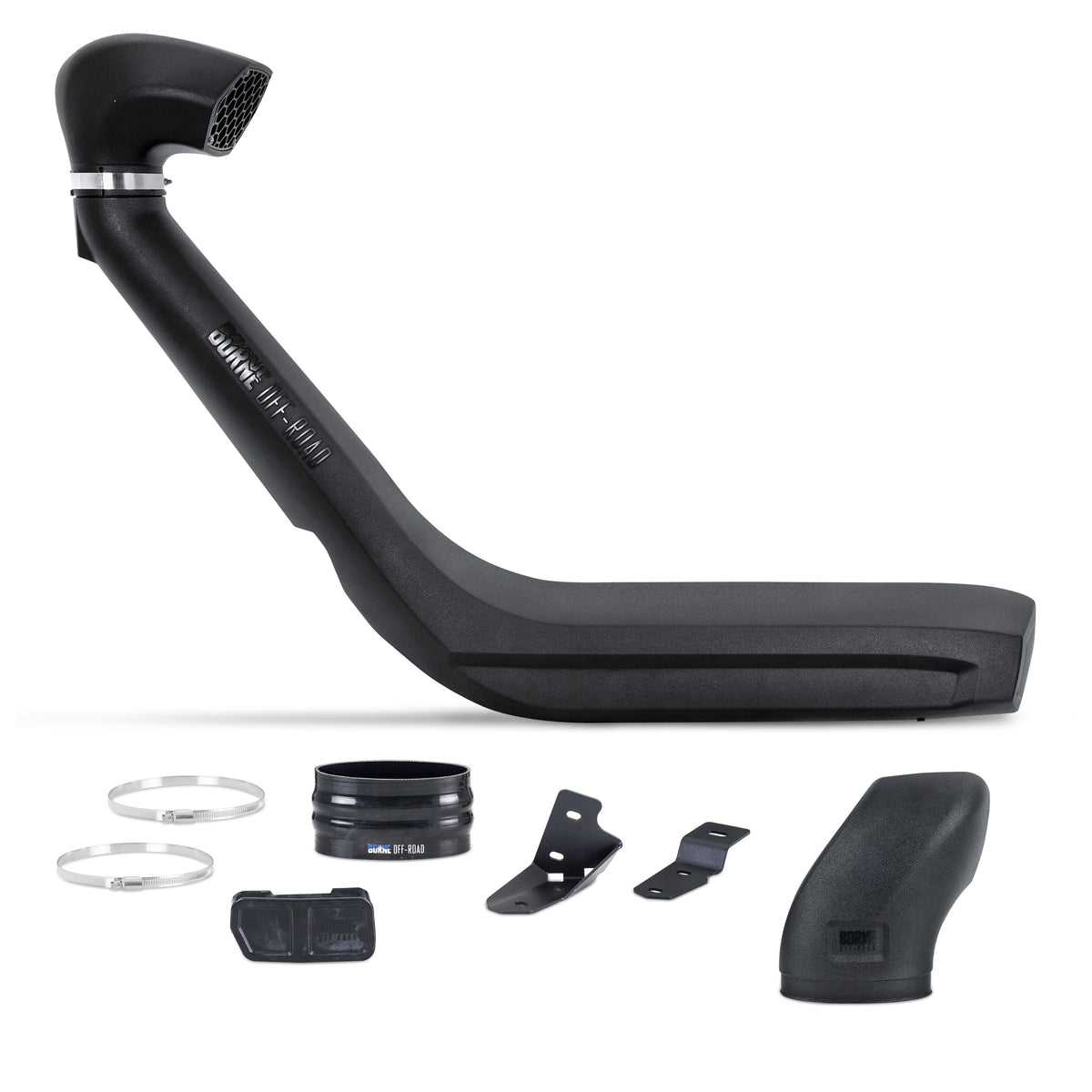 Mishimoto MMAI-BR-21NS Borne Off-Road Snorkel fits 2021+ Ford Bronco 2.3L/2.7L with stock air intake  MMAI-BR-21NS
