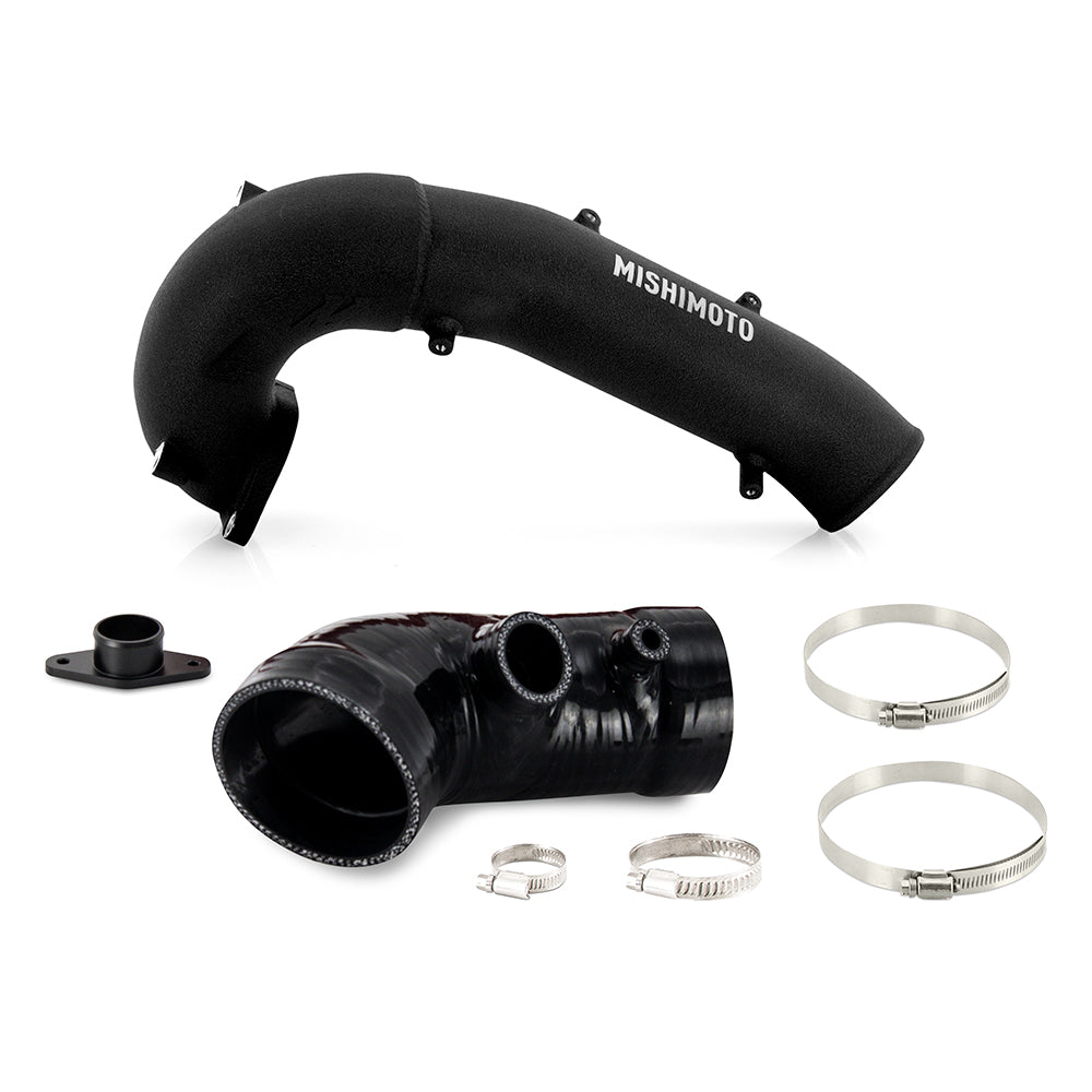 Mishimoto MMAI-CTR-17UBK Turbo Inlet Pipe Upgrade Kit fits Honda Civic Type R 2017-2021 Black  MMAI-CTR-17UBK