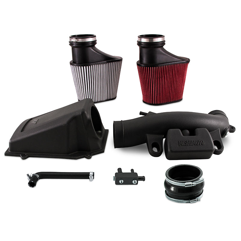 Mishimoto MMAI-JLH-18S Jeep Wrangler JL 2.0L Performance Intake 2018-2023 w/ Oiled Filter  MMAI-JLH-18S