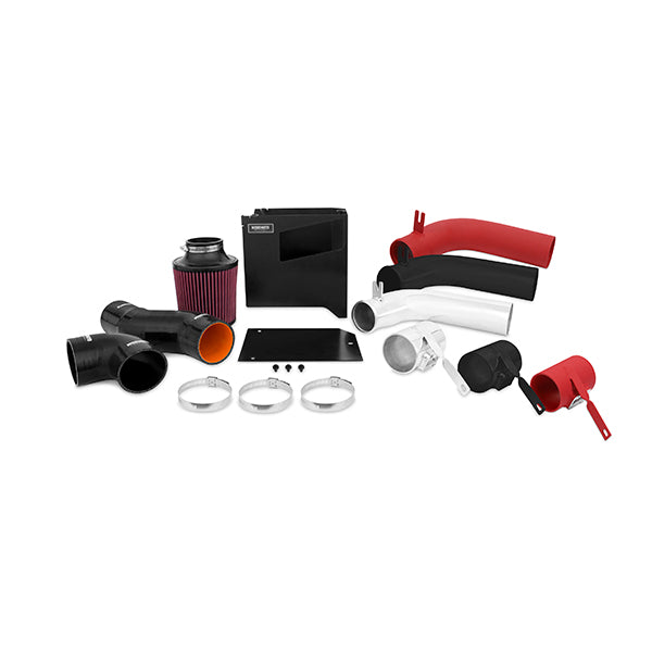 Mishimoto MMAI-WRX-15BWRD Subaru WRX Performance Air Intake Wrinkle Red 2015-2021  MMAI-WRX-15BWRD