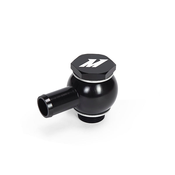 Mishimoto MMBB-STBK Banjo Fitting With Bolt M20 x 5/8 Straight Black  MMBB-STBK