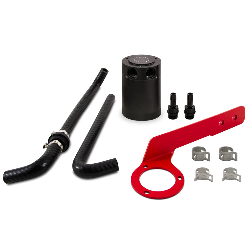 Mishimoto Honda Accord 2.0T Direct Fit Baffled Oil Catch Can PCV Side 2018-2022 Red  MMBCC-ACRD20-18PBERD