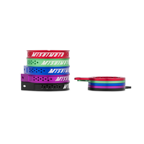Mishimoto MMBCC-BKTS-BK Replacement Bracket Set for Mishimoto Baffled Oil Catch Can Black  MMBCC-BKTS-BK