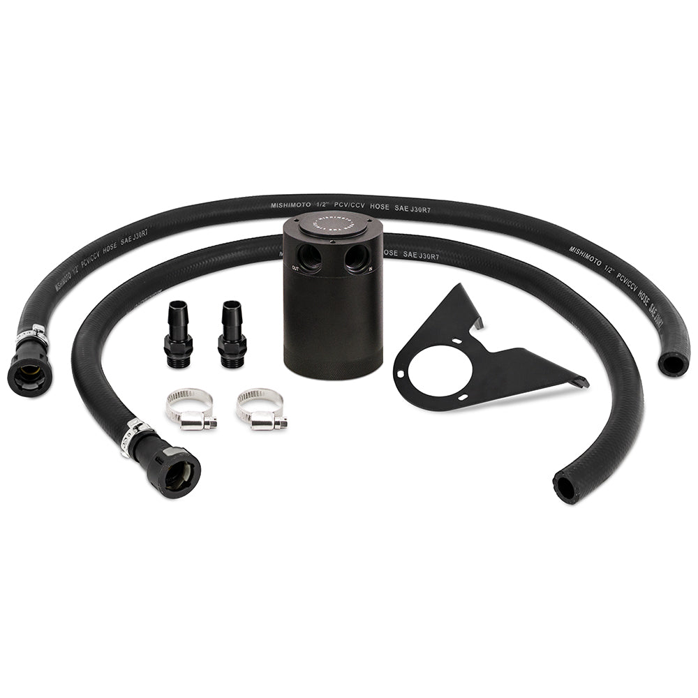 Mishimoto MMBCC-BR23-21P Baffled Oil Catch Can Kit Fits Ford Bronco 2.3L 2021+  MMBCC-BR23-21P