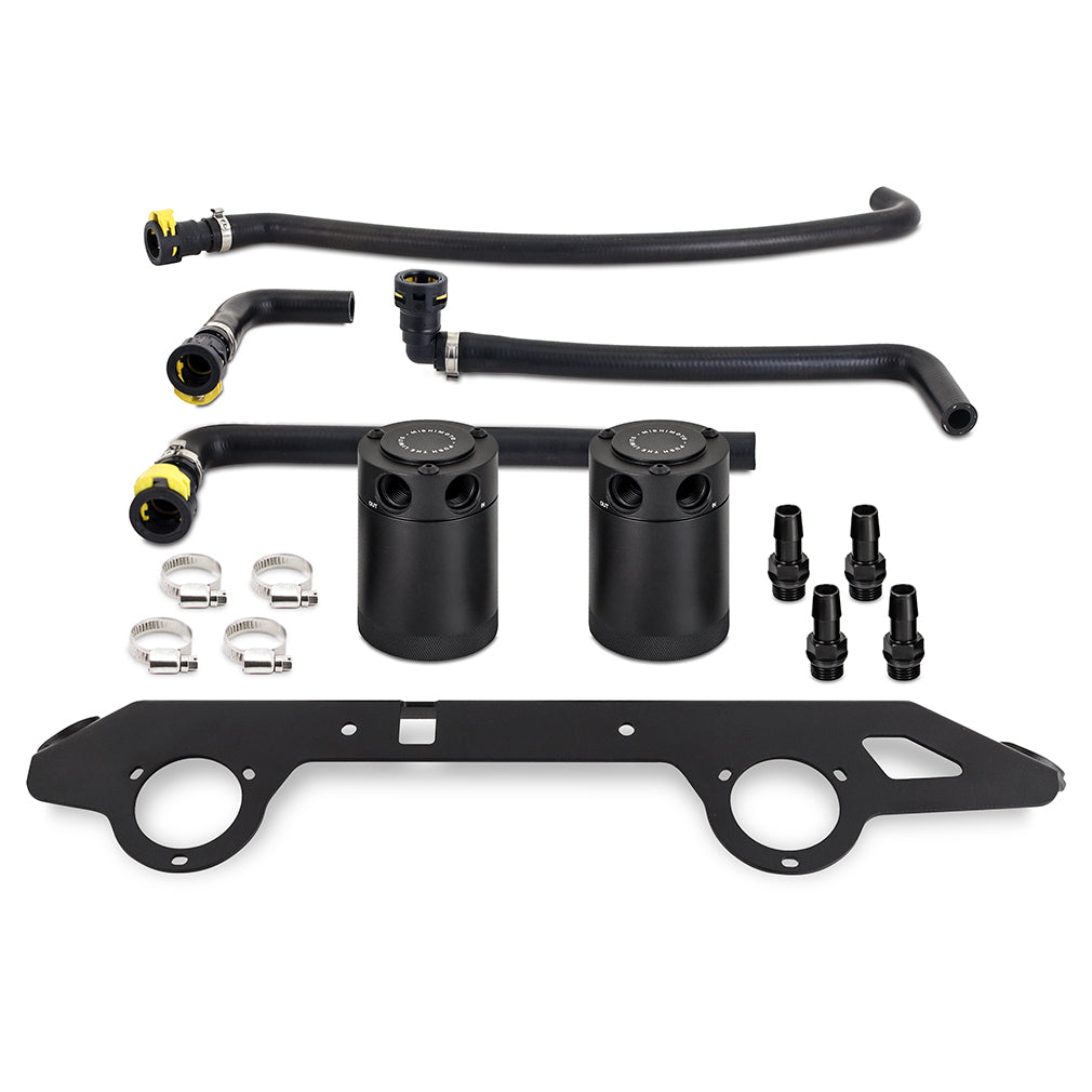 Mishimoto Baffled Oil Catch Can System fits Ford Bronco 2.7L 2021-2022  MMBCC-BR27-21S