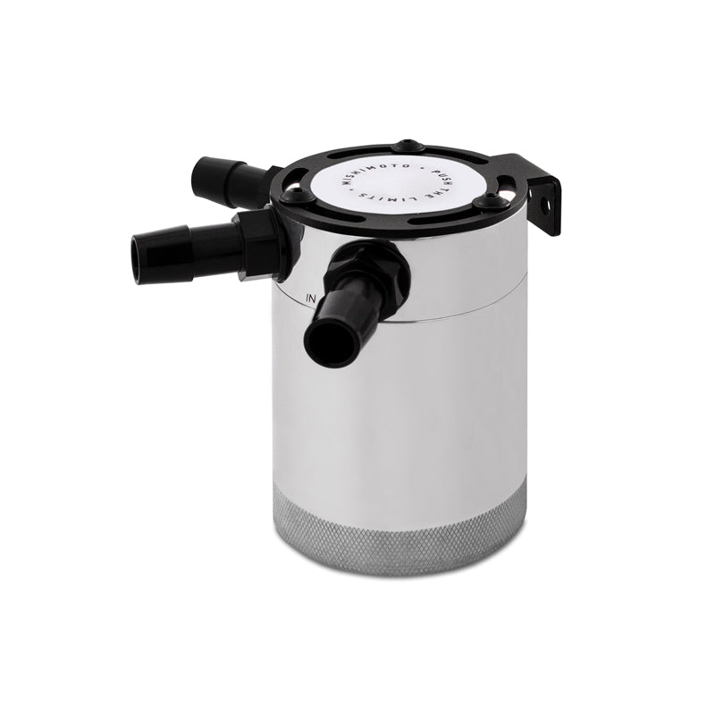Mishimoto  Mishimoto Compact Baffled Oil Catch Can 3-Port  MMBCC-CBTHR-P