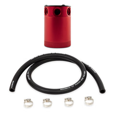 Mishimoto  Mishimoto Compact Baffled Oil Catch Can 3-Port  MMBCC-CBTHR-RD