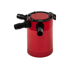 Mishimoto  Mishimoto Compact Baffled Oil Catch Can 3-Port  MMBCC-CBTHR-RD