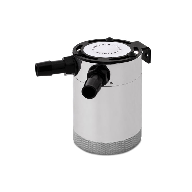 Mishimoto Mishimoto Compact Baffled Oil Catch Can 2-Port  MMBCC-CBTWO-P