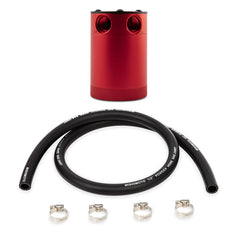 Mishimoto Mishimoto Compact Baffled Oil Catch Can 2-Port  MMBCC-CBTWO-RD