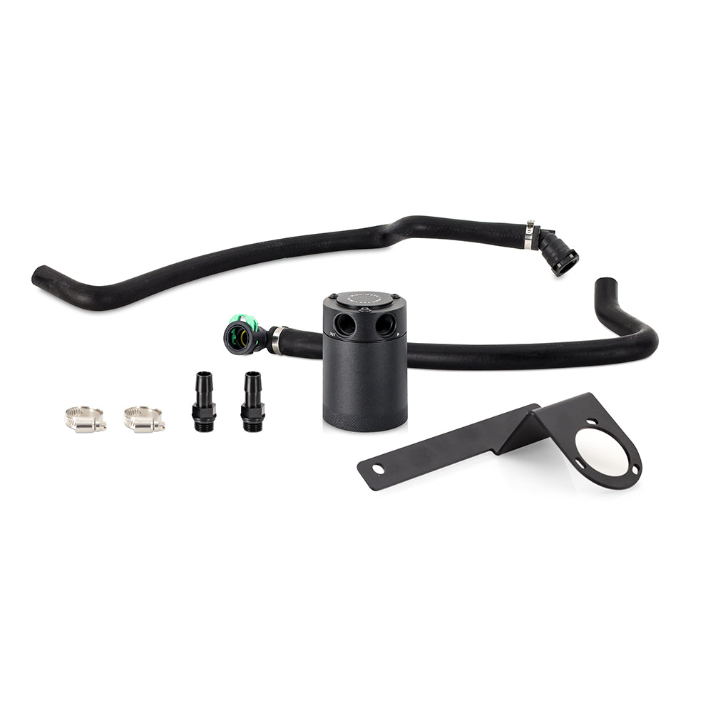 Mishimoto MMBCC-EST-20PBE Baffled Oil Catch Can Kit Fits Ford Explorer ST 2020+  MMBCC-EST-20PBE