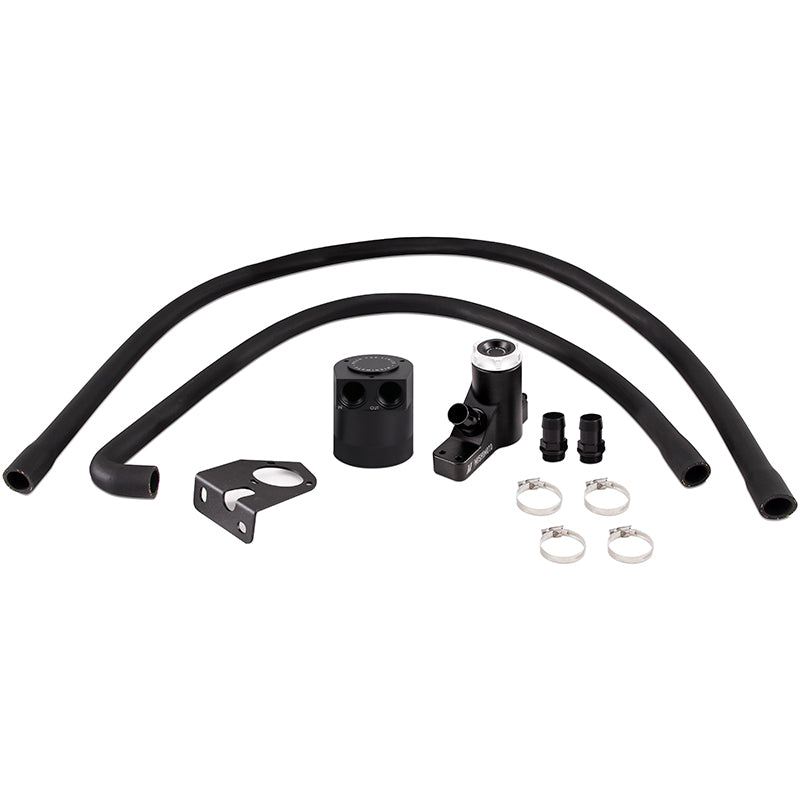Mishimoto MMBCC-F2D-08BE Ford 6.4L Powerstroke Baffled Oil Catch Can Kit 2008-2010  MMBCC-F2D-08BE