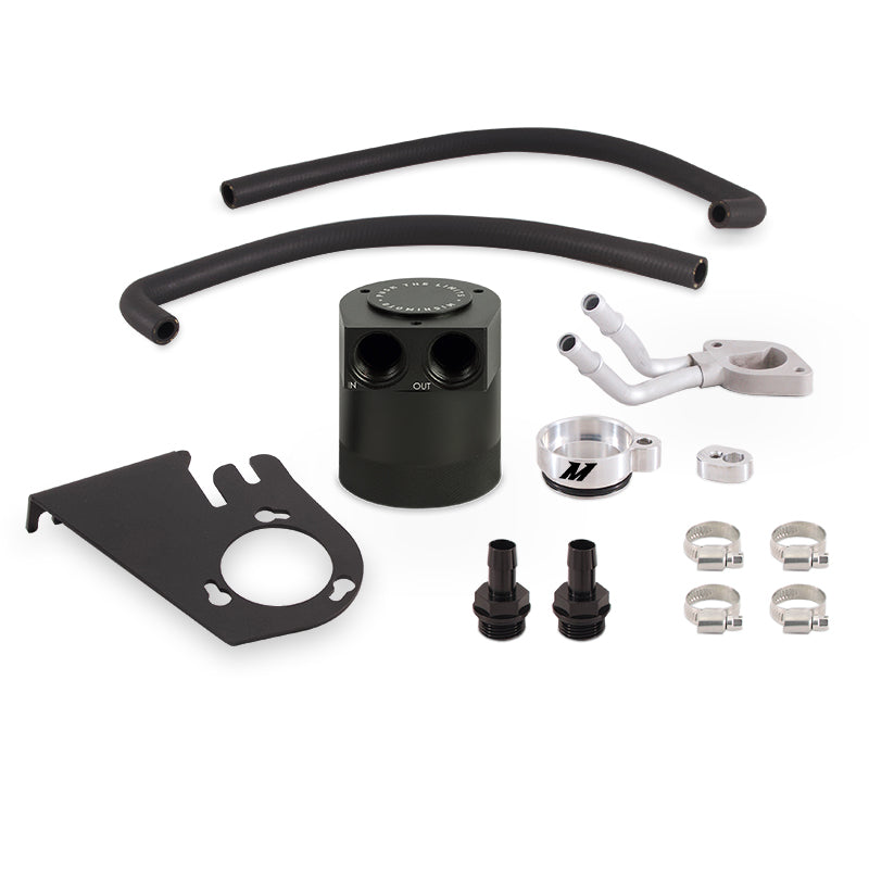Mishimoto Ford 6.7L Powerstroke Baffled Oil Catch Can Kit 2011-2016  MMBCC-F2D-11BE