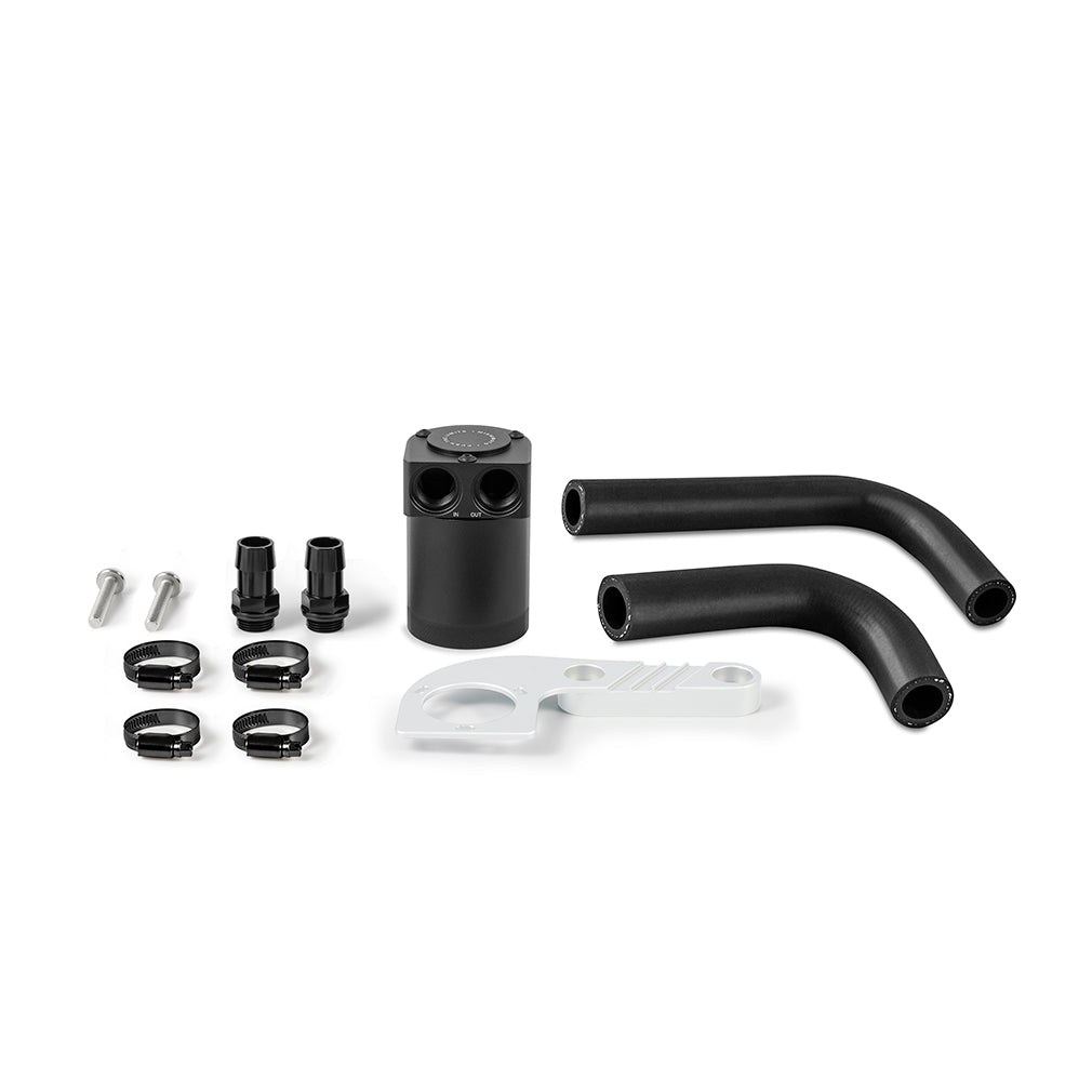 Mishimoto MMBCC-F80-15CMW Baffled Oil Catch Can fits BMW F8X M3/M4 2015-2020 Mineral White Metallic  MMBCC-F80-15CMW