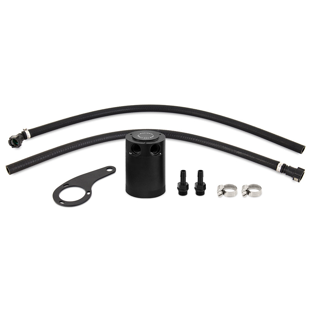 Mishimoto MMBCC-K2-14 Baffled Oil Catch Can Kit Fits Chevrolet/GMC 1500 5.3L/6.2L 2014-2018  MMBCC-K2-14