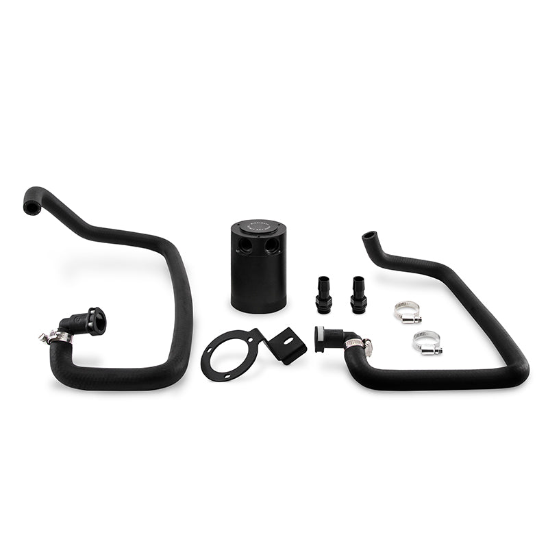 Mishimoto Ford Mustang EcoBoost Baffled Oil Catch Can Kit 2015-2023  MMBCC-MUS4-15PBE