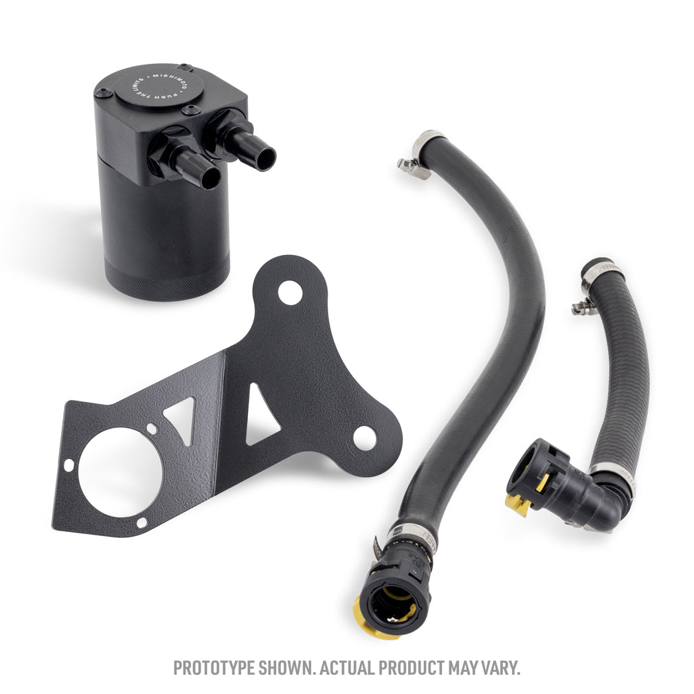 Mishimoto MMBCC-MUS4-24 Baffled Oil Catch Can Kit PCV Side fits Ford Mustang EcoBoost 2024+  MMBCC-MUS4-24
