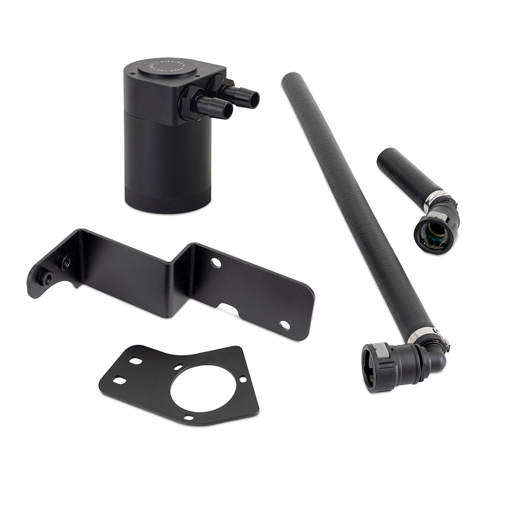 Mishimoto MMBCC-MUS8-24 Baffled Oil Catch Can Kit PCV Side fits Ford Mustang GT 2024+  MMBCC-MUS8-24