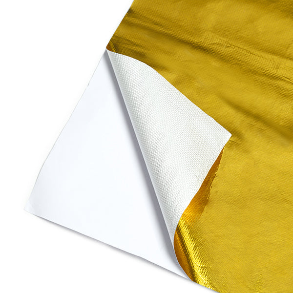 Mishimoto MMHP-GRB-2424 Gold Reflective Barrier with Adhesive Backing 24inx24in  MMHP-GRB-2424