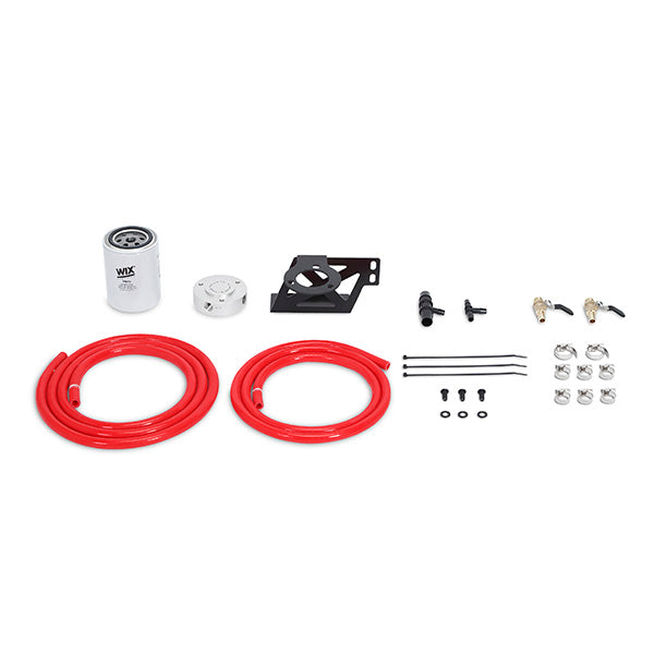 Mishimoto MMCFK-F2D-08RD Ford 6.4L Powerstroke Coolant Filter Kit 2008--2010 Red  MMCFK-F2D-08RD