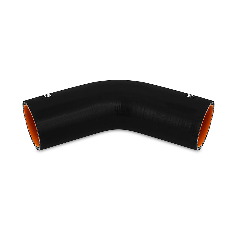 Mishimoto MMCP-3045BK 45 Degree Coupler - 3in Black  MMCP-3045BK