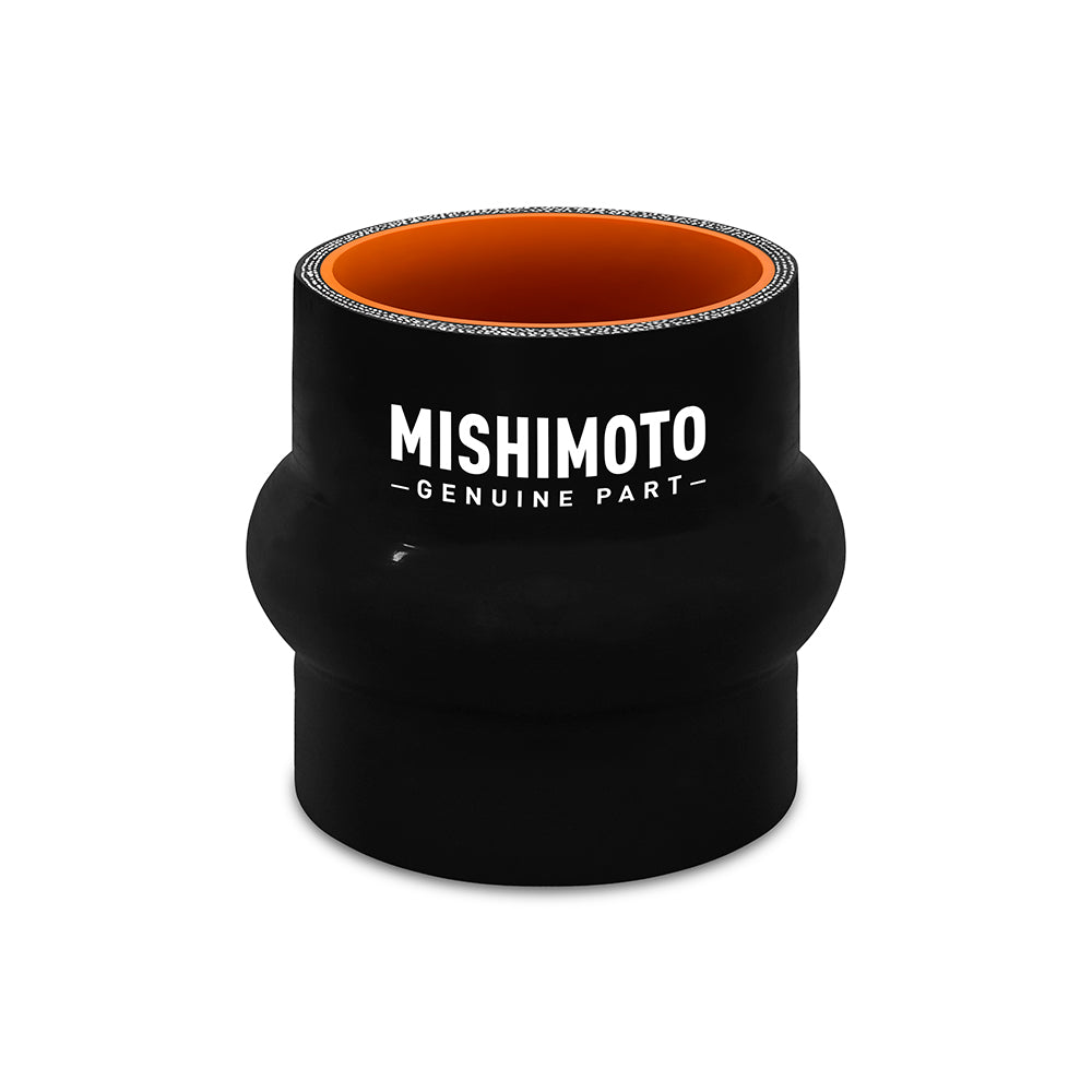Mishimoto MMCP-3HPBK Mishimoto Hump Hose Coupler 3in Black  MMCP-3HPBK
