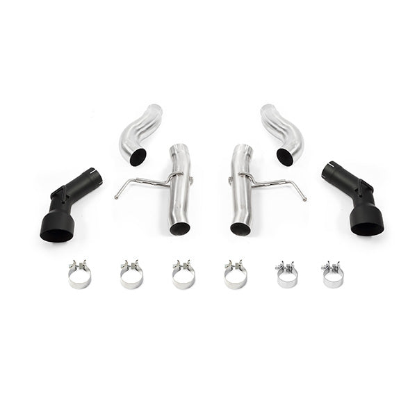 Mishimoto MMEXH-CAM4-16ADTRBK Chevrolet Camaro 2.0T/V6 Dual-Tip Race Axle-Back Exhaust  MMEXH-CAM4-16ADTRBK