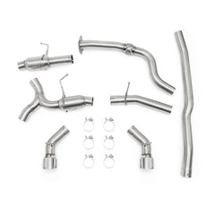 Mishimoto MMEXH-CAM4-16DTPP Chevrolet Camaro 2.0T Dual Tip Pro Cat-Back Exhaust  MMEXH-CAM4-16DTPP