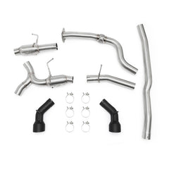 Mishimoto MMEXH-CAM4-16DTPBK Chevrolet Camaro 2.0T Dual Tip Pro Cat-Back Exhaust  MMEXH-CAM4-16DTPBK